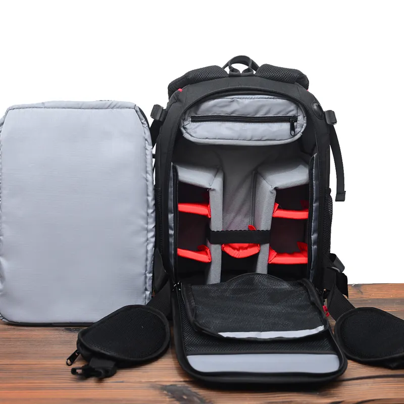 Custom the high quality  professional mountain climbing camera bag tripod case camera bag travel camera backpack