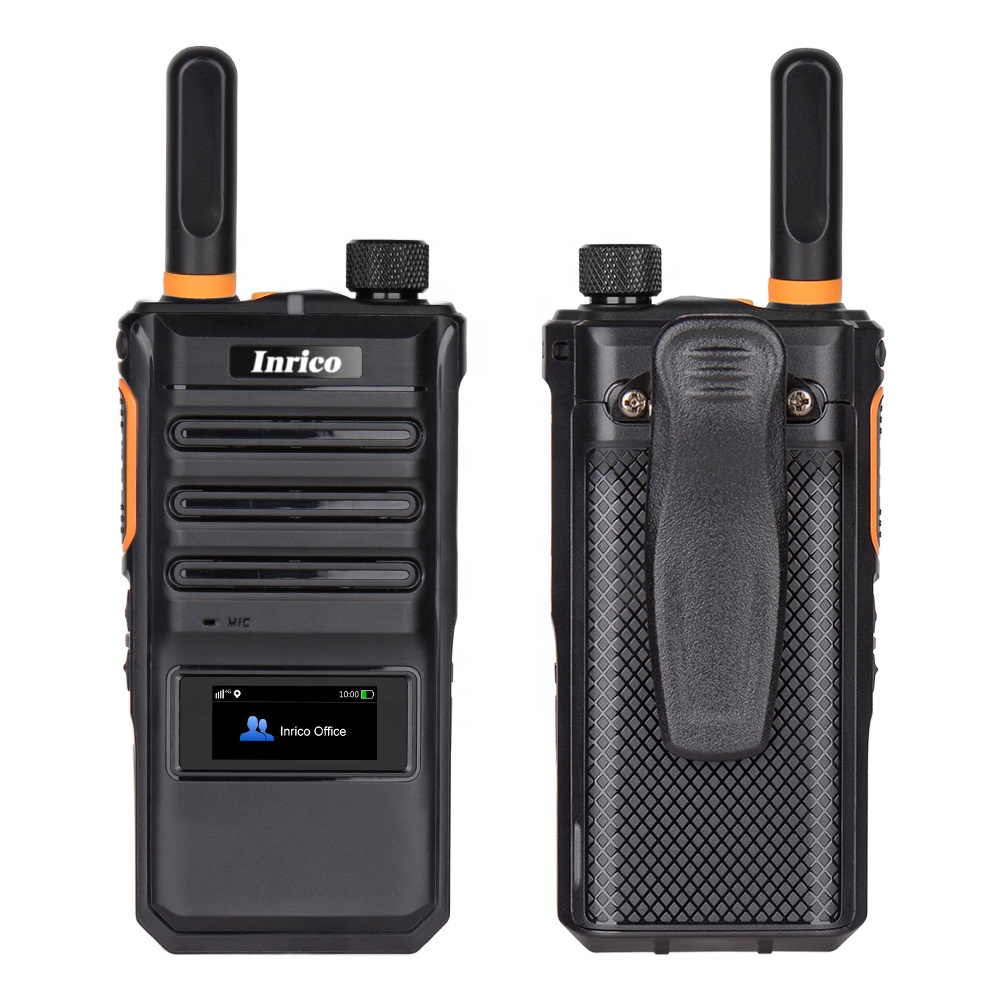 Inrico последняя 4G LTE Android две sim-карты двухсторонняя рация ptt T620