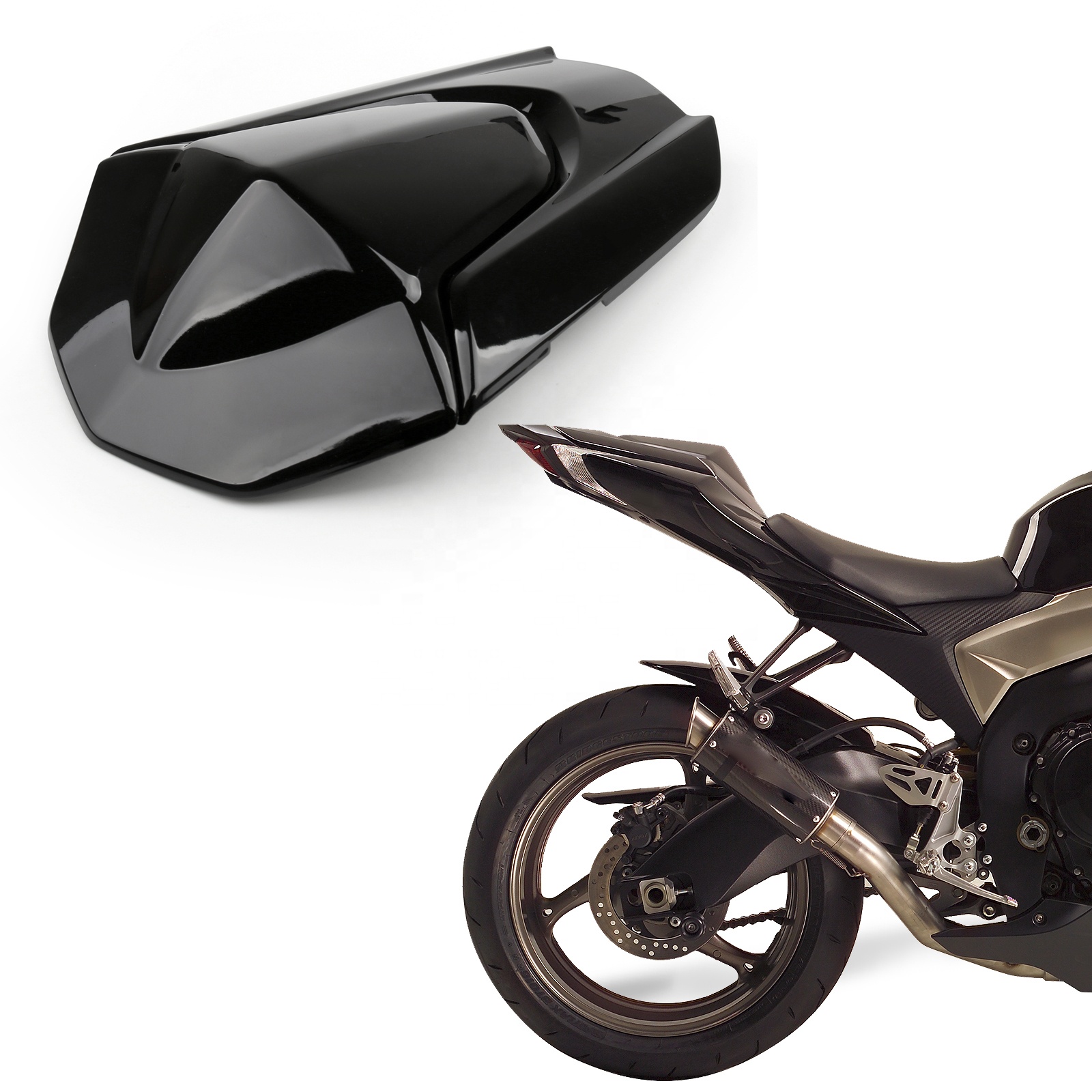 Обтекатель для заднего сиденья для Suzuki GSXR1000 2009-2017 K9 Black