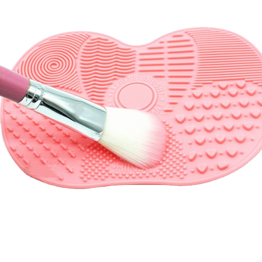 Silicone Makeup brush cleaner Pad Make Up Washing Brush Gel Cleaning Mat Hand Tool Foundation Makeup Brush Scrubber Board