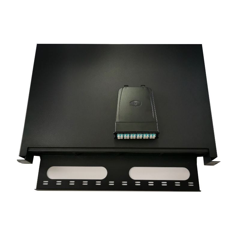 1U 4 слота LGX 4 MPO модульная волоконная коммутационная панель для оптоволокна оборудования