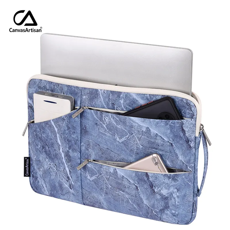 Custom Logo Laptop Bag Multiple pockets Office Bag Waterproof Laptop Sleeve For Men Women