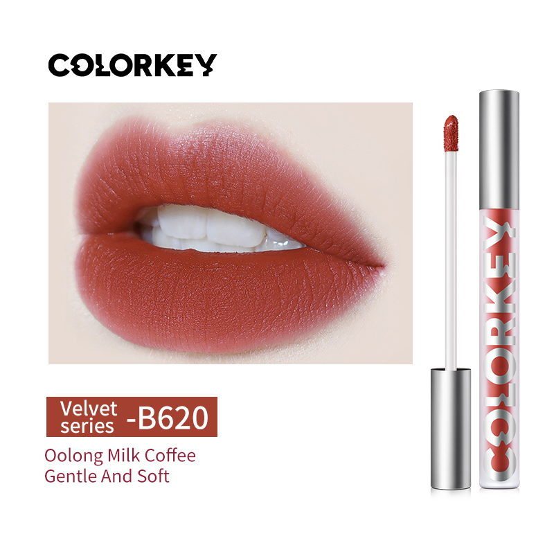 Colorkey High Quality No Dry 24 Hours Waterproof Light Weight Velvet Matte Air Liquid Lipstick