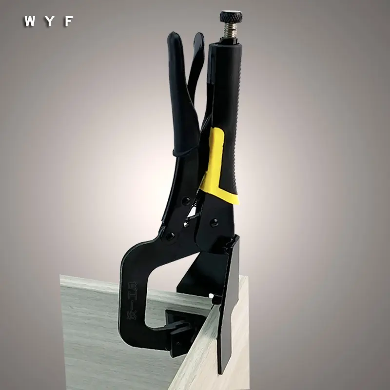WYF New 90 degree clamp Woodworking Right Angle Fixed Pliers Quick Corner Clamp pocket hole jig tools