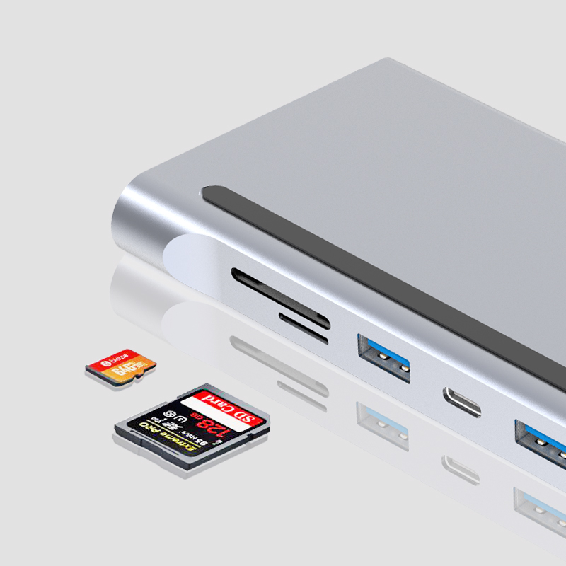 12 в 1 концентратор Usb-c Usb C Pd зарядная док-станция для ноутбука Hdmi Usb концентраторы для Mac Apple Macbook ноутбука