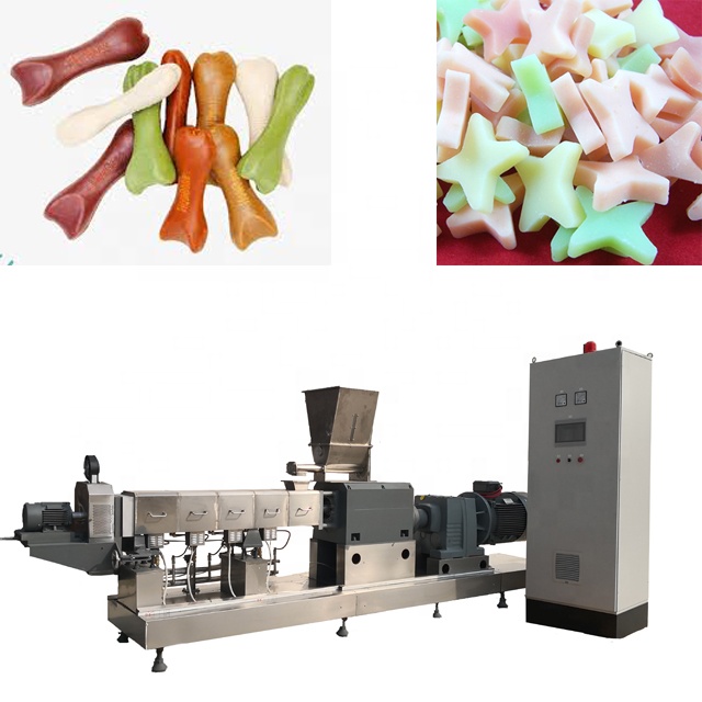 First class pet chews making machine factory Good service dog chews production line price