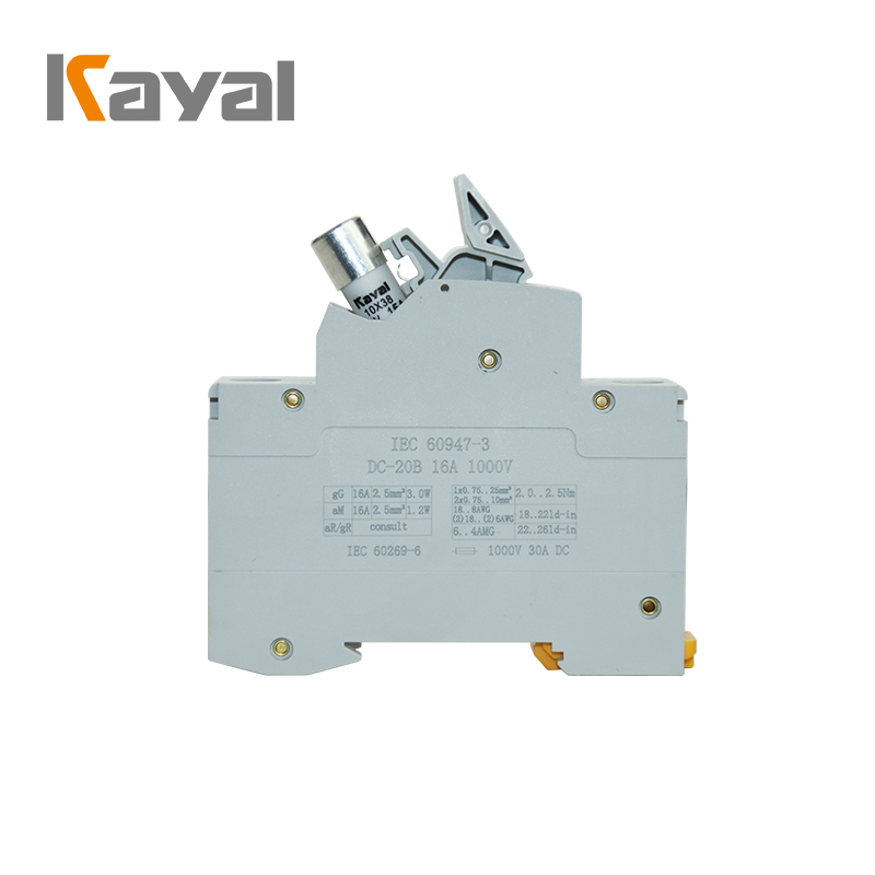 Бесплатный образец 15A 1000V pv dc солнечный предохранитель коробка держатель 1000V DC