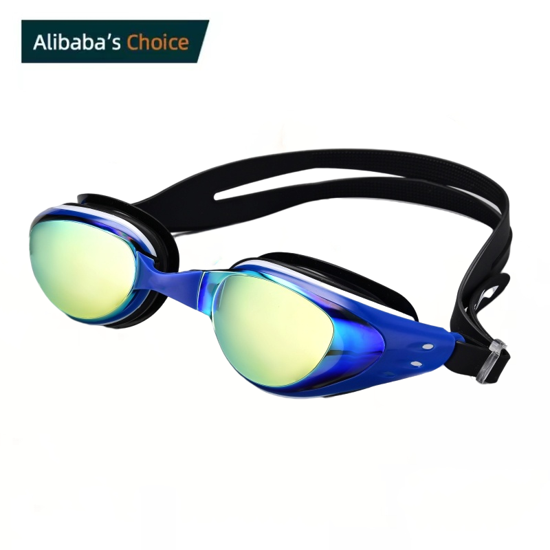 SBL Factory custom price silicone anti fog swimming pool goggles