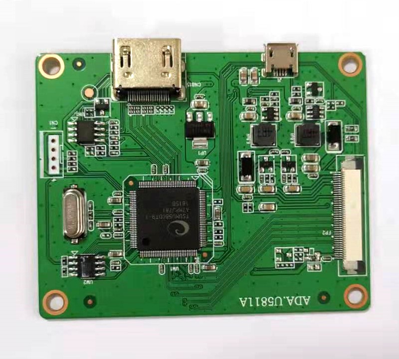 Индивидуальная плата A/D с платой драйвера контроллера интерфейса RGB LVDS