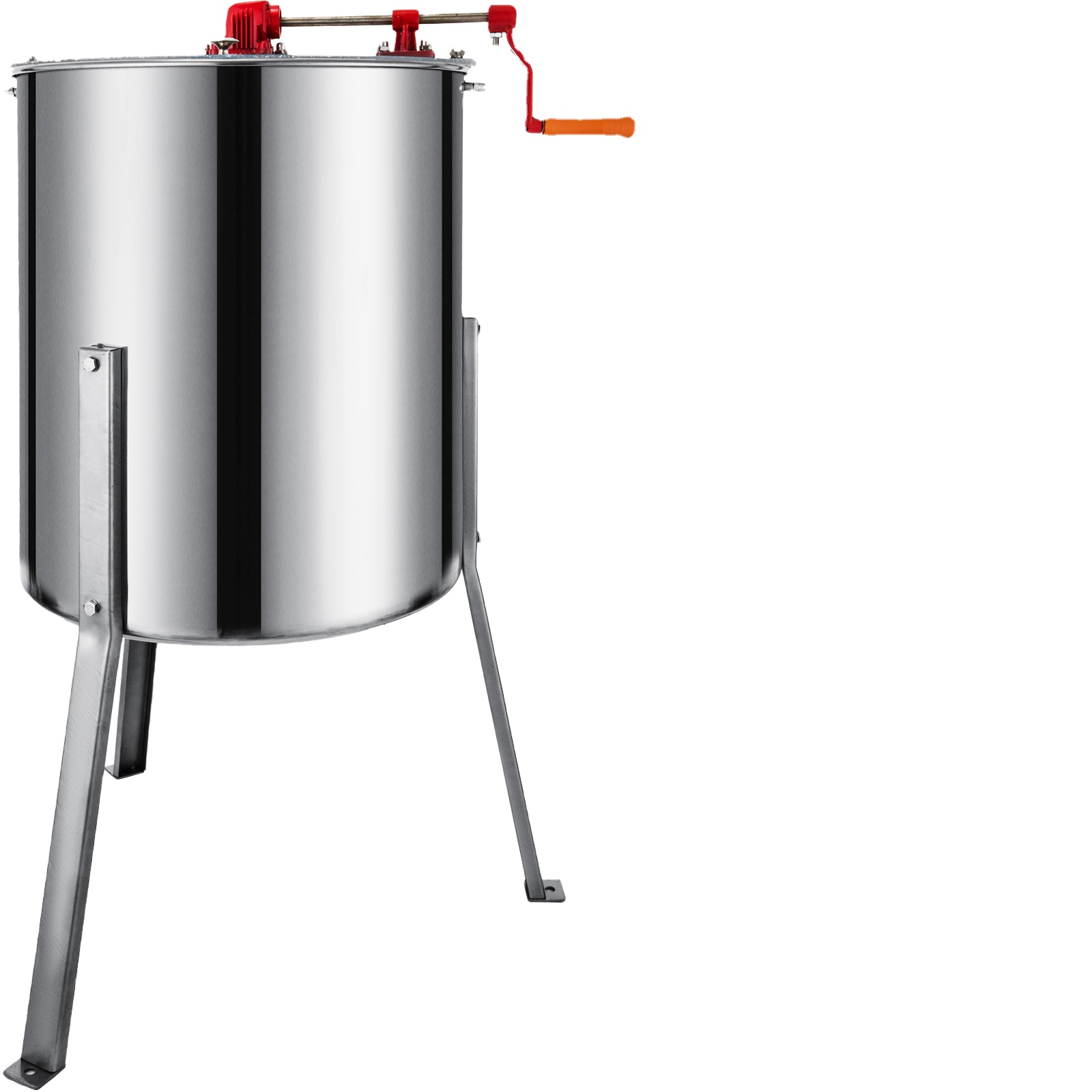 Manual Stainless Steel Honeycomb Spinner Beekeeping 4 Frame Honey Extractor