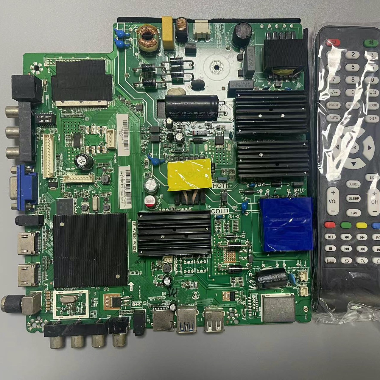 TP.HV530.PC821 универсальная плата драйвера ЖК-дисплея 4K 42-65 дюймов, пульт дистанционного управления, Заводская Продажа, логический драйвер для телевизора, материнская плата TP.HV530.PC821