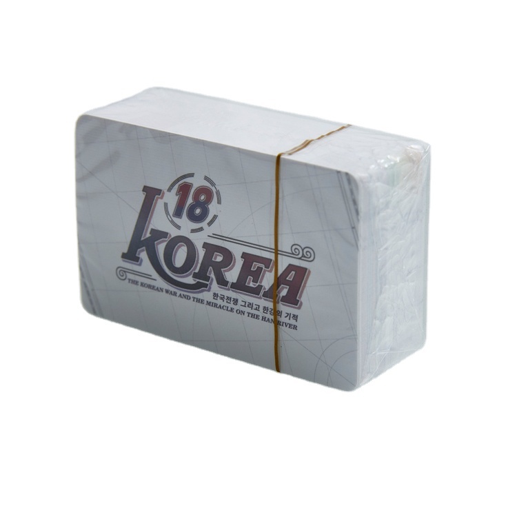 Custom packaging clear PVC PET Card Plastic card for game OEM/ODM transparent plastic for sale