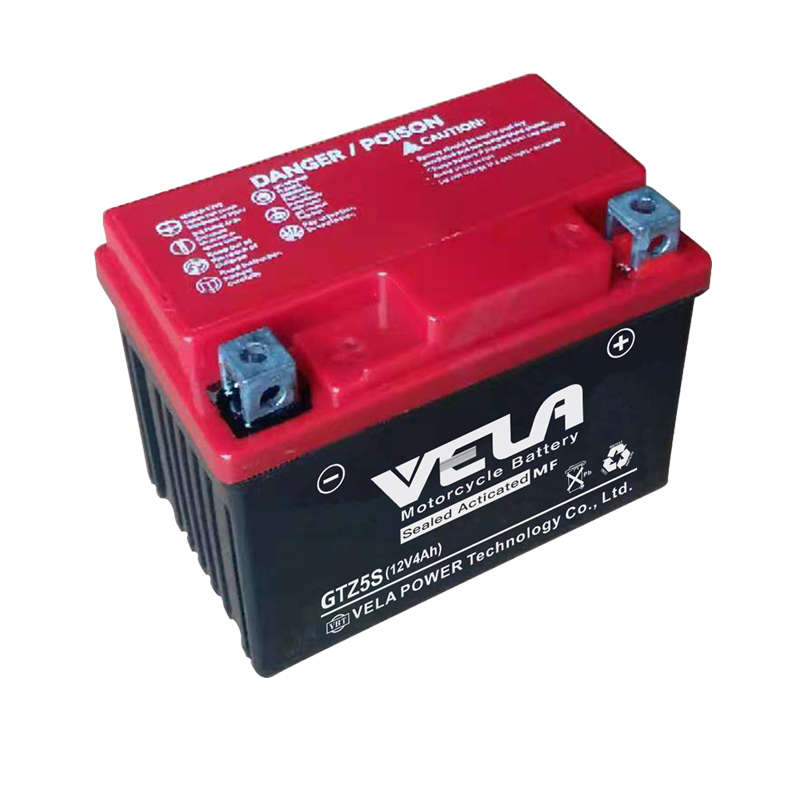 GTZ5S 12v motorcycle battery 12V 4Ah maintenance free motorcycle batteries