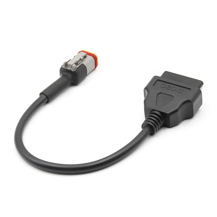 OBD2 Cable 4PIN To 16PIN Adapter Cable Compatible For Harley Motorcycle