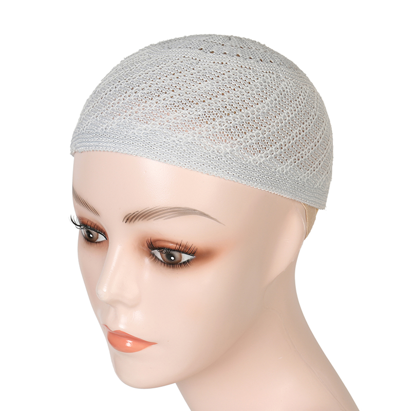 Factory Wholesale Daily Wear Women's Cotton Knitting Crochet Beanie Muslim Religion Prayer Hat Islam Kufi