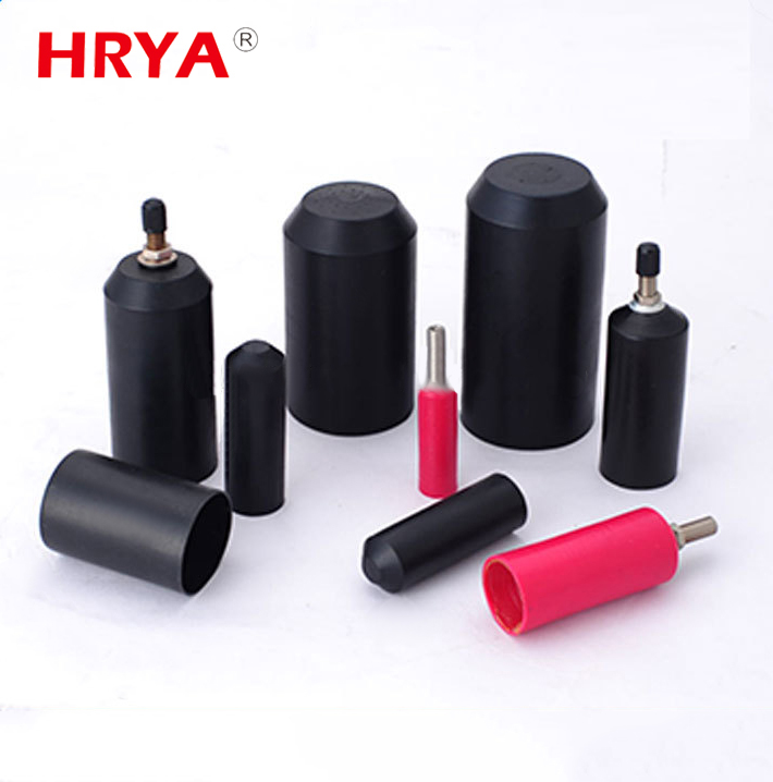 Изоляция sleeving гидравлический цилиндр Электрический провод термоусадочная Торцевая крышка