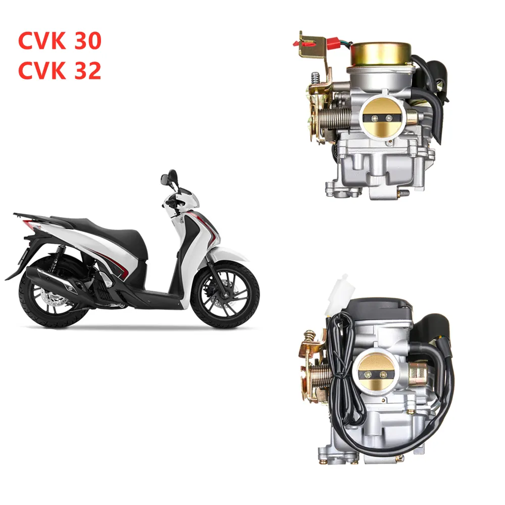 Cvk30 Carburetor For Keihin CVK30 CVK32 CVK 30 32 30MM 32MM GY6 Scooter Moped ATV