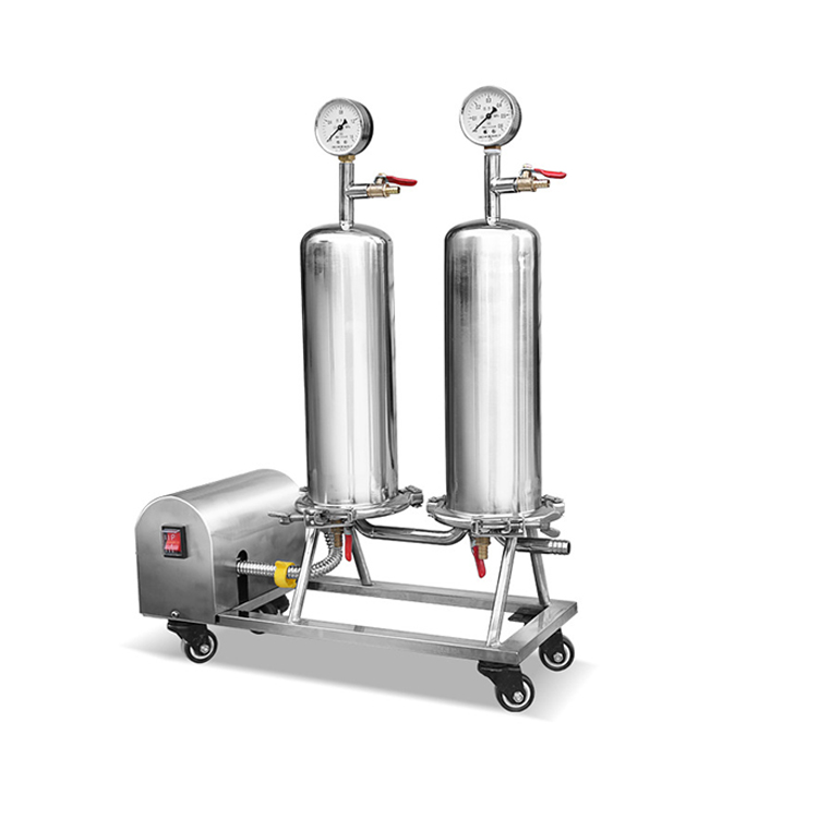 Carbonated Beverage Processing Types wine filter machine Kieselguhr Filter