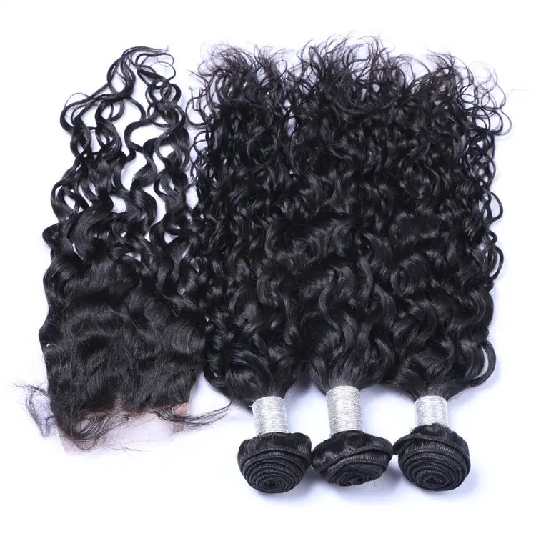 Raw Mink Indian Human Hair Extension Virgin Cuticle Aligned Hair,Wholesale Mink Brazilian Human Hair Weave Bundles with Closure