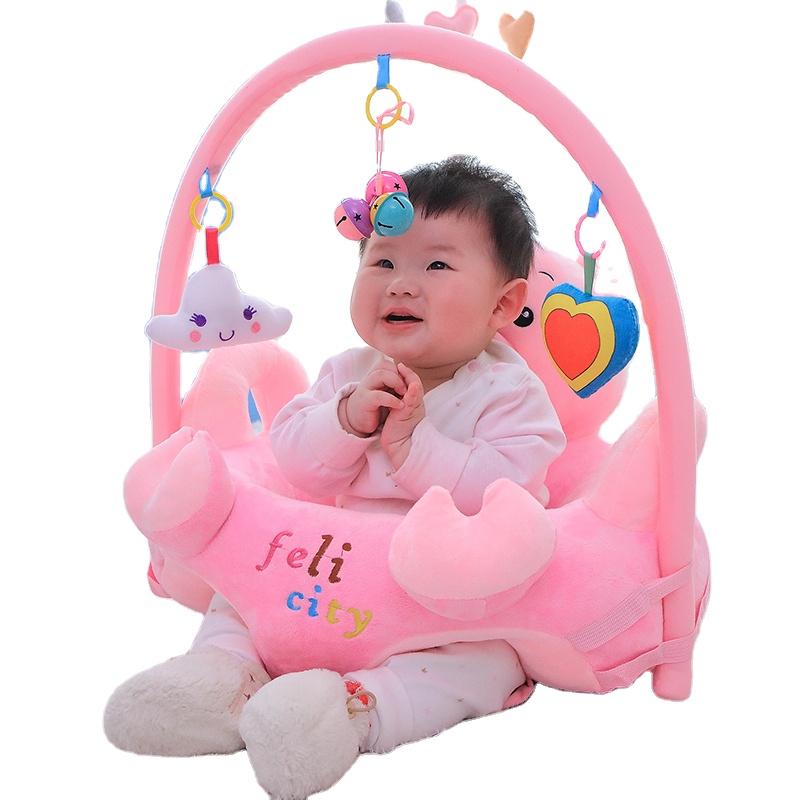 Manufacturer Plush Kids Chairs Seat Support Soft Customized Toy Mini Stuffed Animal Baby Plush Baby Support Seat Sofa Cushion