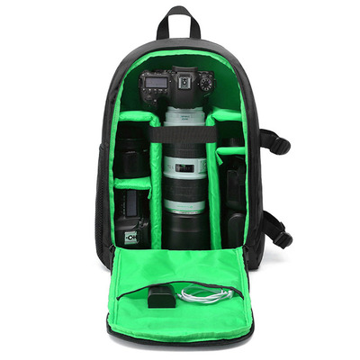 Cross-Border Hot Style Camera Bag Men And Women Waterproof Shoulder Camera Backpack Slr Digital Camera Bag