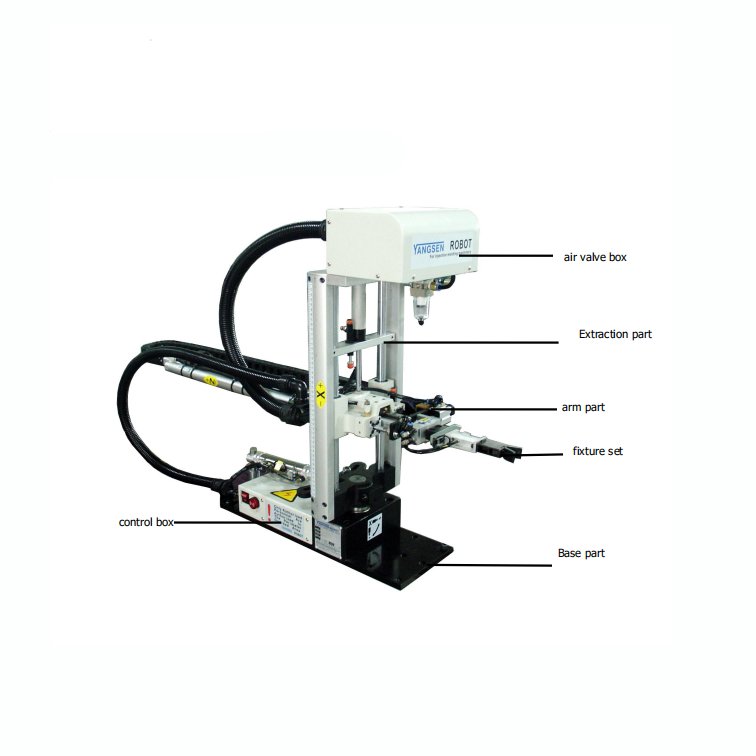 RB550-RB Industrial Manipulator Payload 2kg Handling Robot Arm For injection machine with low price Cost-Effective