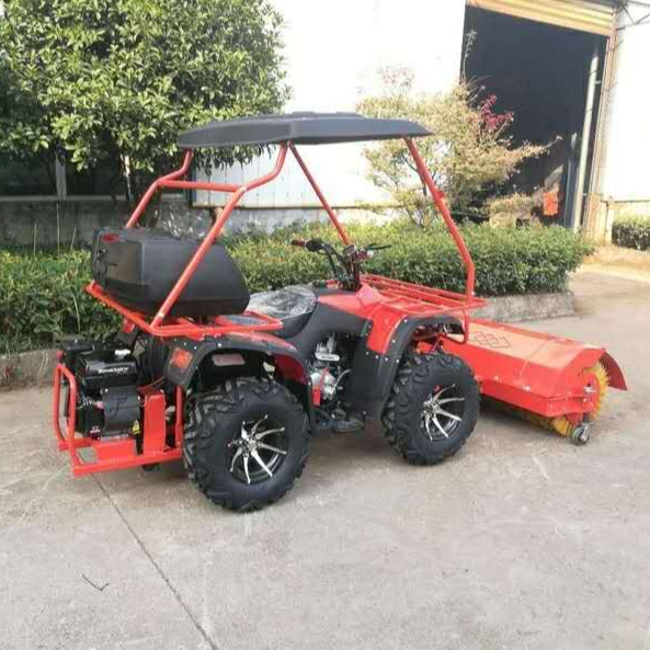 Multifunction Snow Removal Equipments Vehicles Factory shipment Gasoline high efficiency sweeping snow removal vehicle