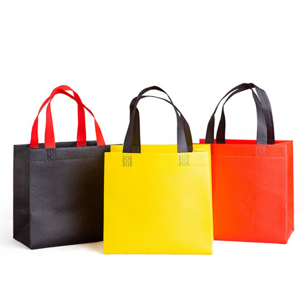 Customized colored recycled shopping supermarket carrier non woven bag