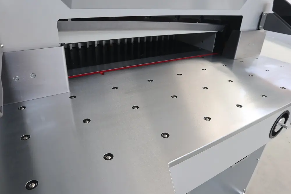 Semi automatic Hydraulic A3 A4 Paper Cutting Machine 80mm Cutting Width Guillotine Paper Cutter
