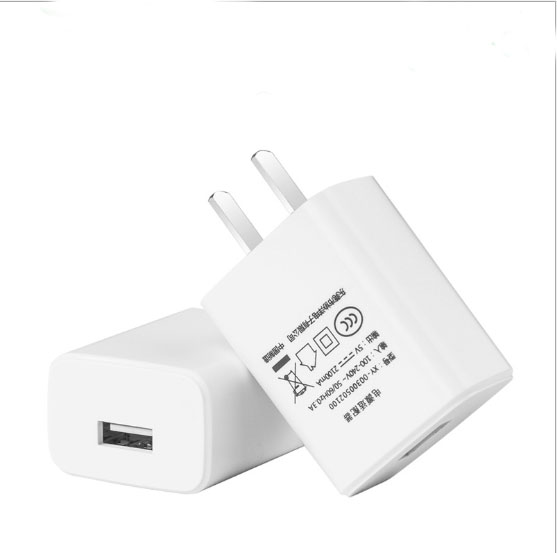 Высококачественное Сетевое зарядное устройство 2,4 А с USB-портом для быстрой зарядки мобильного телефона