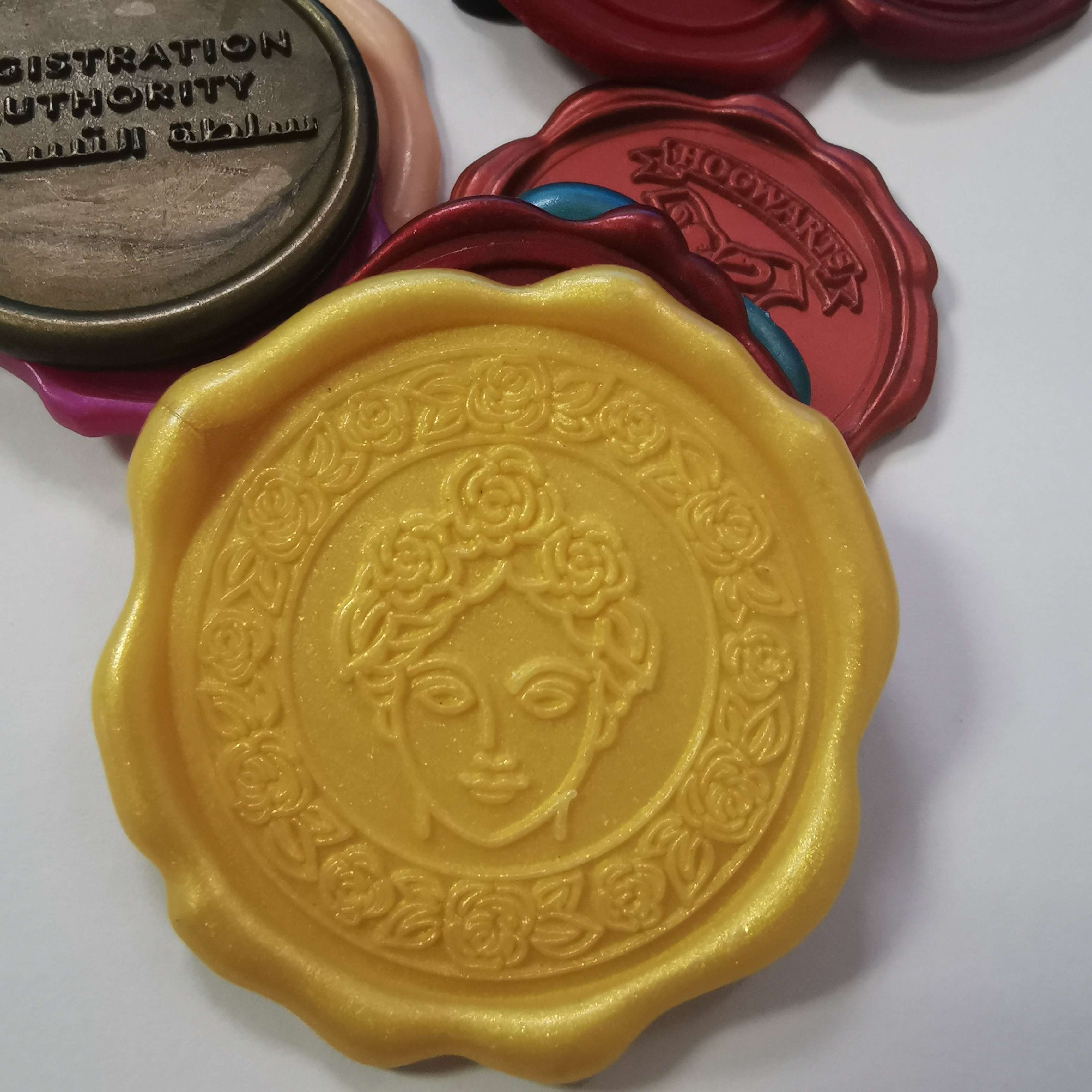 Custom Wax Seals Sticker For Wedding Invitations
