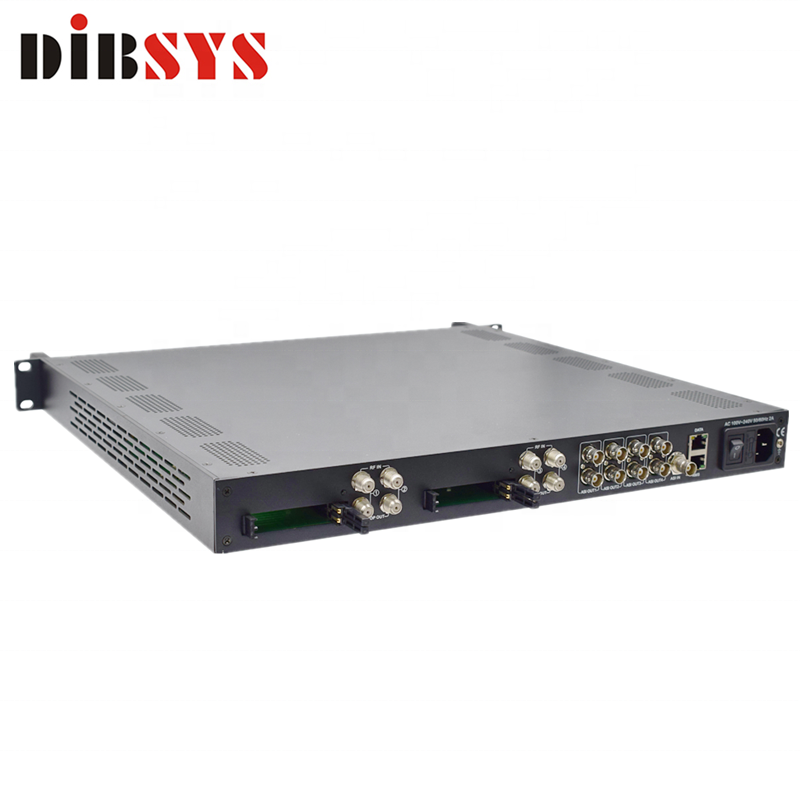 4 Tuner inputs (DVB-C, T/T2, S/S2 Optional) 4 ci slot ird with SPTS and MPTS IP streaming