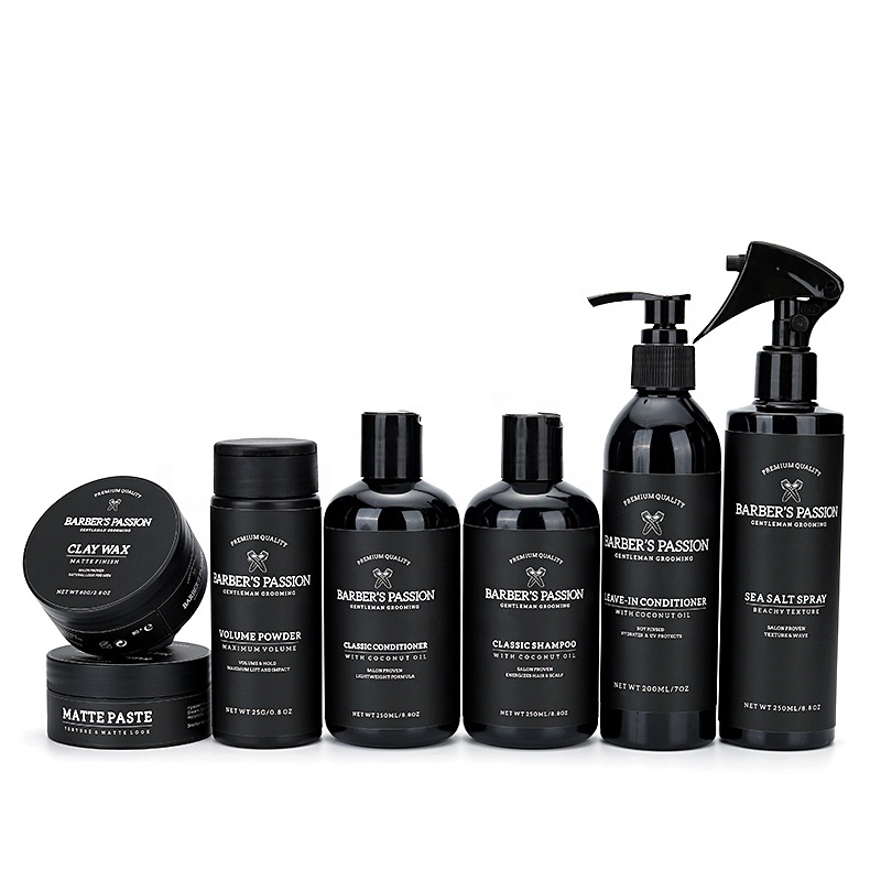 Private Label Hair Styling Products for Men ,men's Hair Care Products Set