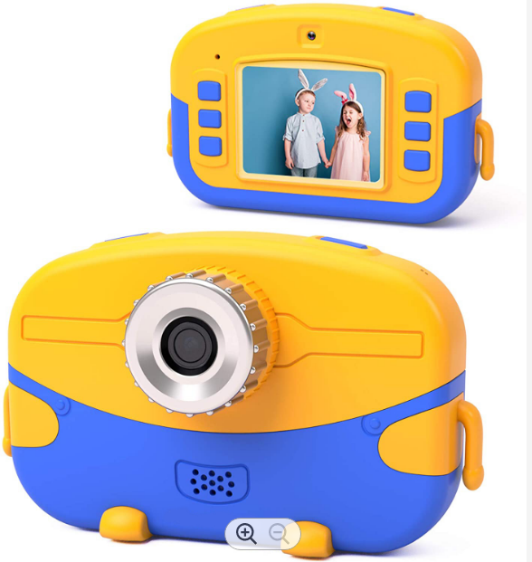 Kids Camera HD 1080p Digital Dual lens Camera for Children with Game 2021