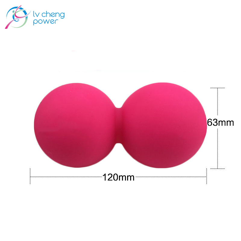 Deep Tissue Massage Relaxing Fascial Ball Yoga Peanut Massage Ball Massage Lacrosse Balls For Myofascial Release