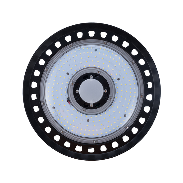 ufo high bay light 200w 6500k warehouse ufo led high bay industry lamp ugr<19 microwave sensor ufo led high bay samsug