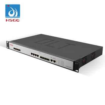 HSGQ-XE04 FIBERHOME 10G 4 PON порт 4 SFP Слоты EPON OLT
