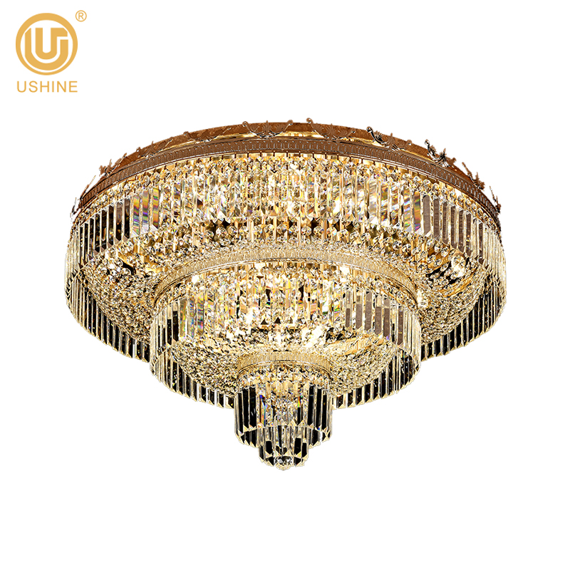 Decorative Bedroom Pendant Light Living Room Circle Ring Ceiling Modern Led chandelier