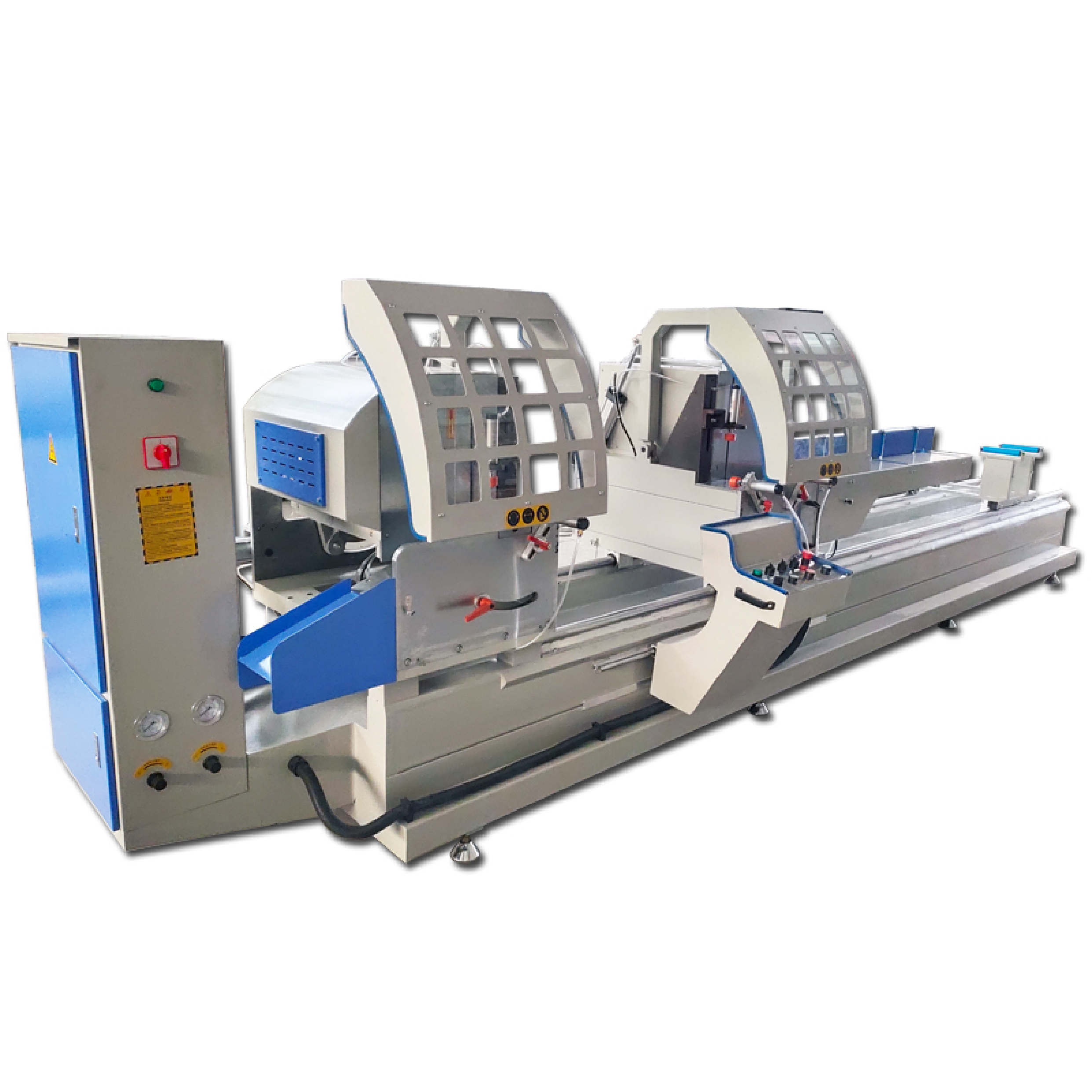 Equipment for processing and cutting broken bridge aluminum profile doors and windows LJZ2C-CNS-500X4200