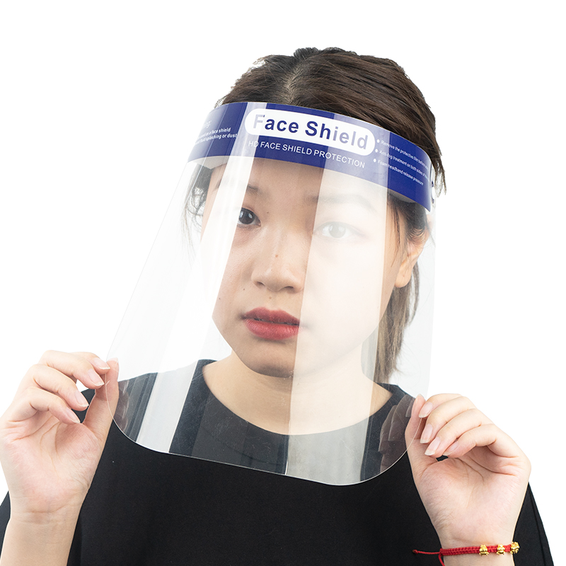 Wholesale Personal Protective Faceshield Anti Fog Acrylic Clear Face Sheild