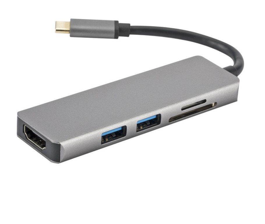 Новое поступление, ubs 3,0 hub с TF/SD Multi-port type C hub
