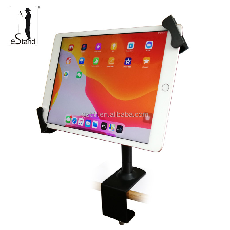 EStand BR24014Q зажимное настольное/боковое Крепление для планшета для 10,2 iPad 10,5 "Samsung S4 антиробо кронштейн