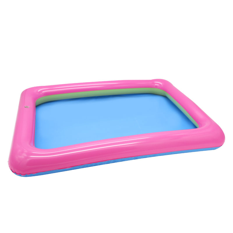 WS-017 Children Indoor Outdoor Play Inflatable Sand Tray PVC Toy Inflatable Pool Water Sand Table for Kid