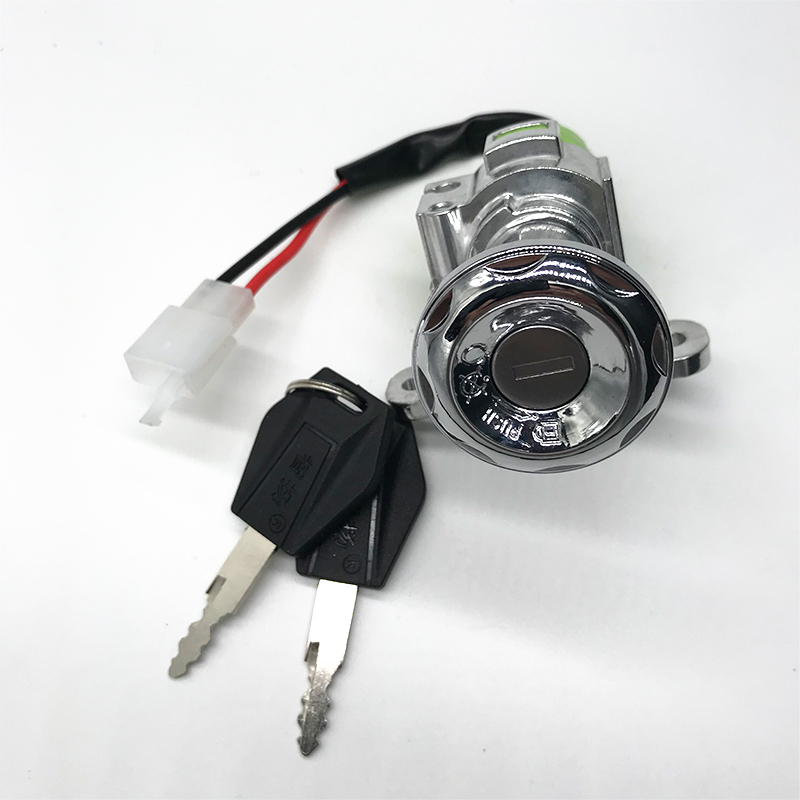 Electric motorcycle throttle lock key start lock electric door lock switch Part