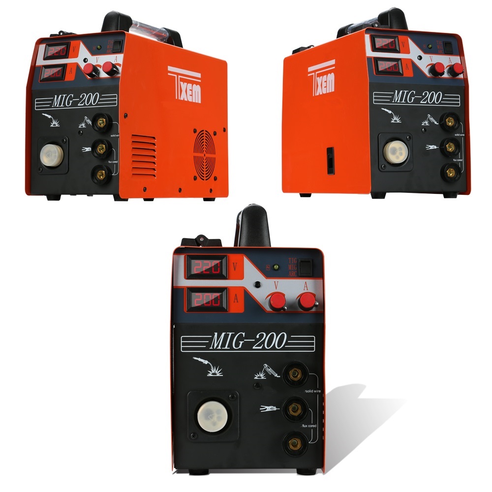 2 и 1 gassless 220V 110V mig сварки и дуговой сварки инверторного сварочного аппарата для поток шнур 08