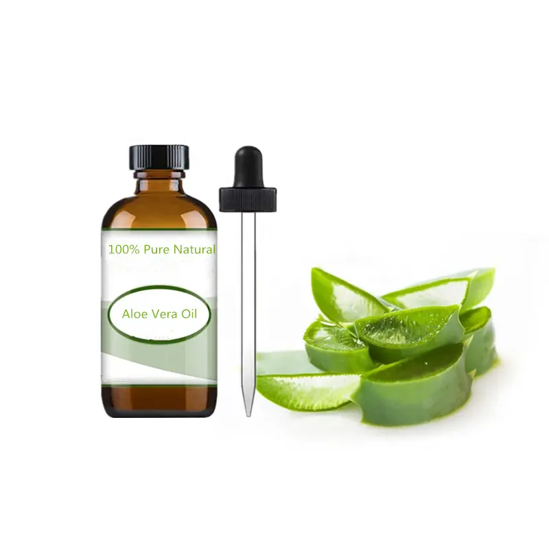 100% Pure Aloe Vera Moisturizing Skin Oil Aloe Vera Oil for Hair Growth And Body Vitamin Facial Oil