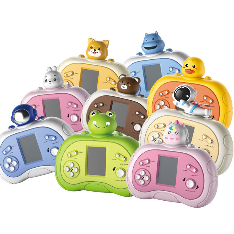 Portable Video Gameconsole Kids Toys Machine Classics Russian Block Game Puzzle Game for Children Kids Pop Game Toys
