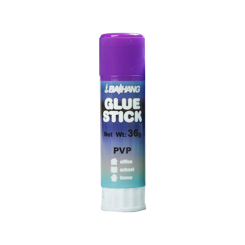 High quality 36g solid glue stick non-toxic PVP portable office teaching general purpose white odorless strong stickiness
