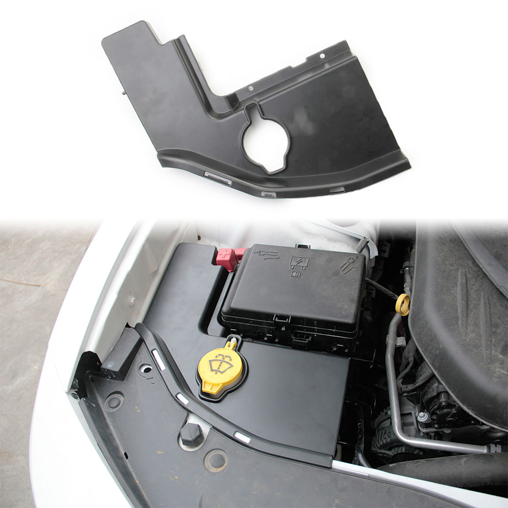 car accessories Windshield Washer Tank Engine Bay Side Cover Panel Trim for Dodge Charger 2015 2016 2017 2018 2019 2020