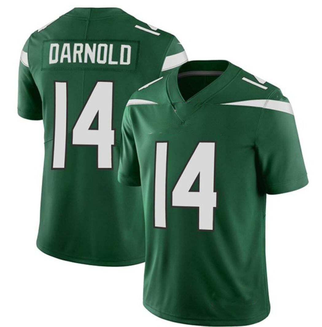 Новинка 2020, футболки американского футбола 14 Sam Darnold с прострочкой по индивидуальному заказу, спортивная одежда для регби США, топы, рубашки